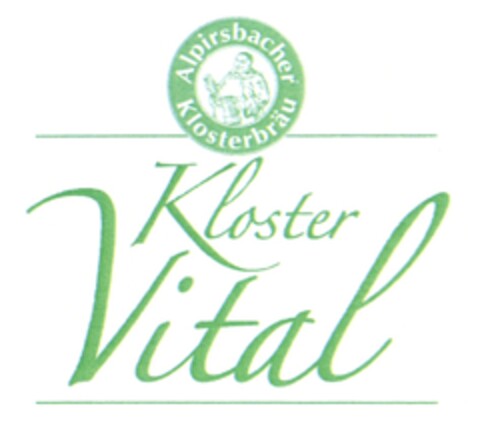 Alpirsbacher Klosterbräu Kloster Vital Logo (DPMA, 23.06.2010)