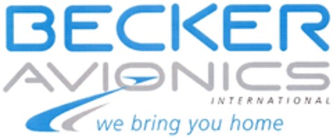 BECKER AVIONICS INTERNATIONAL we bring you home Logo (DPMA, 22.09.2010)