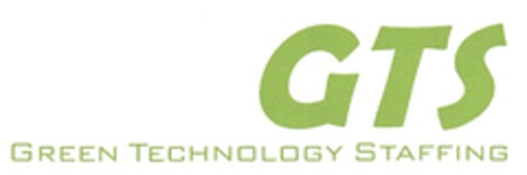GTS GREEN TECHNOLOGY STAFFING Logo (DPMA, 10.11.2011)