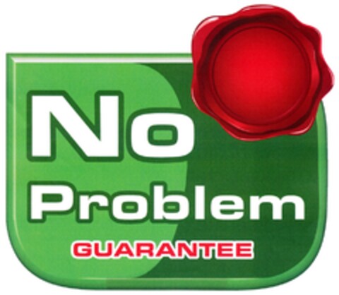 No Problem GUARANTEE Logo (DPMA, 01.06.2012)