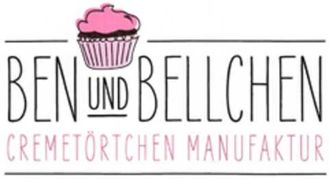 BEN UND BELLCHEN CREMETÖRTCHEN MANUFAKTUR Logo (DPMA, 28.08.2012)