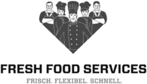 FRESH FOOD SERVICES FRISCH. FLEXIBEL. SCHNELL. Logo (DPMA, 12.02.2014)