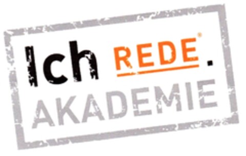 Ich REDE. AKADEMIE Logo (DPMA, 07/08/2014)