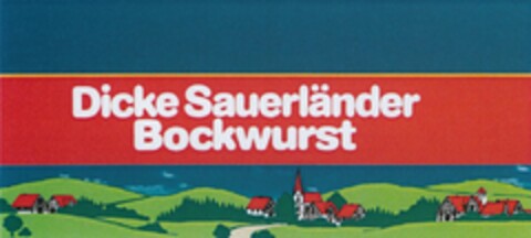 Dicke Sauerländer Bockwurst Logo (DPMA, 25.09.2014)