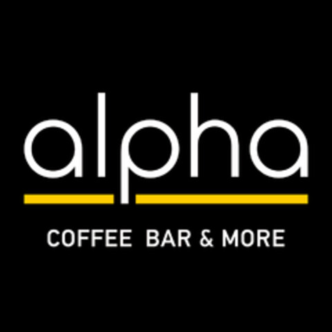 alpha COFFEE BAR & MORE Logo (DPMA, 05.04.2019)