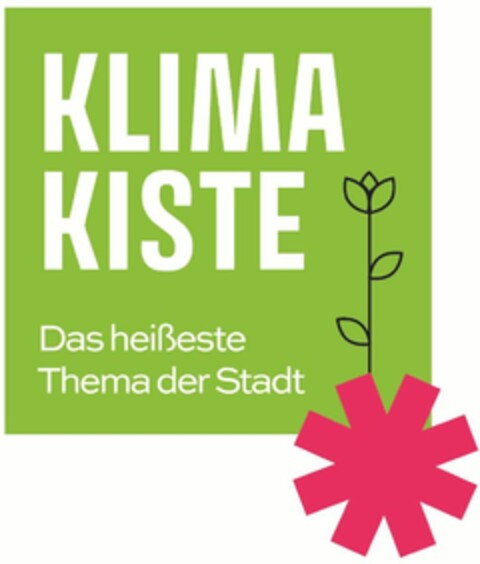 KLIMAKISTE Das heißeste Thema der Stadt Logo (DPMA, 12.10.2023)