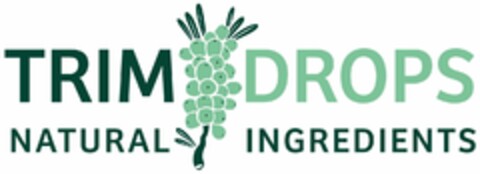 TRIMDROPS NATURAL INGREDIENTS Logo (DPMA, 03.06.2024)