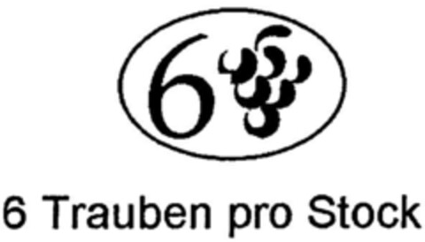 6 Trauben pro Stock Logo (DPMA, 04/17/2002)