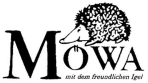 MÖWA mit dem freundlichen Igel Logo (DPMA, 16.05.2002)