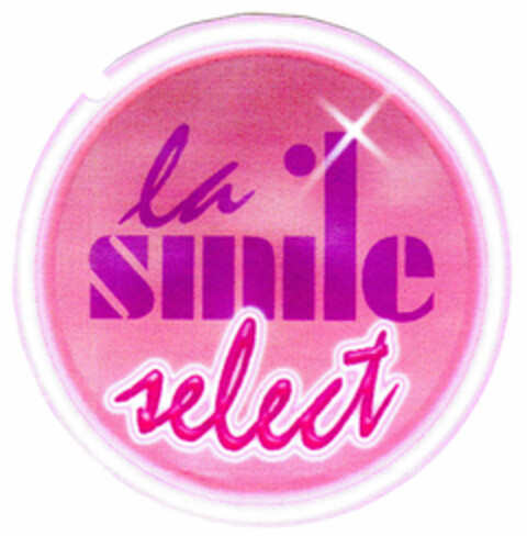 la smile select Logo (DPMA, 30.07.2002)