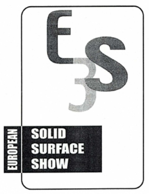 EUROPEAN SOLID SURFACE SHOW Logo (DPMA, 23.12.2002)