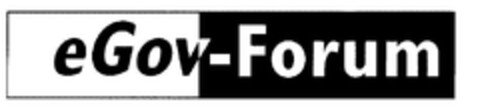 eGov-Forum Logo (DPMA, 03/28/2003)