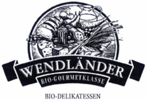 WENDLÄNDER BIO-GOURMETKLASSE BIO-DELIKATESSEN Logo (DPMA, 02/07/2005)