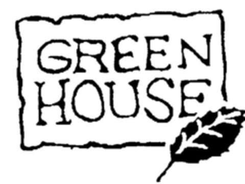 GREEN HOUSE Logo (DPMA, 09.03.1995)