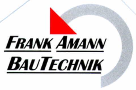 FRANK AMANN BAUTECHNIK Logo (DPMA, 02/18/1999)