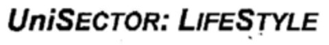 UniSECTOR: LIFESTYLE Logo (DPMA, 02/24/1999)