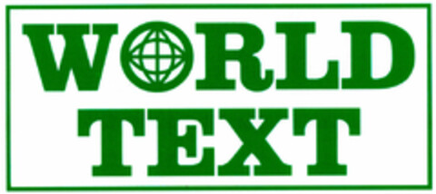 WORLD TEXT Logo (DPMA, 31.05.1999)