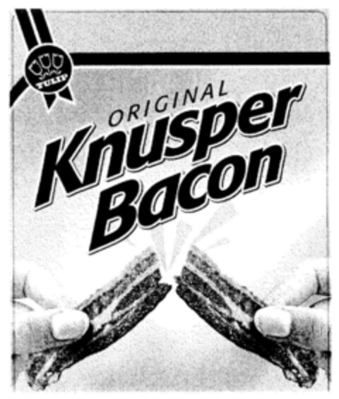 TULIP ORIGINAL Knusper Bacon Logo (DPMA, 03.08.1999)