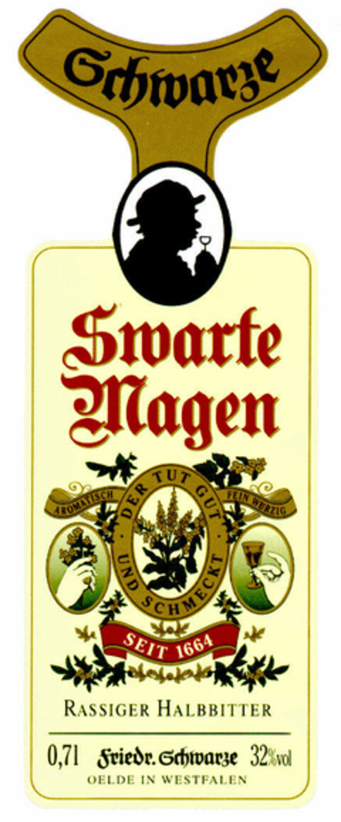 Swarte Magen Logo (DPMA, 08/06/1999)