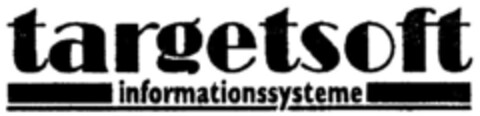 targetsoft Informationssysteme Logo (DPMA, 24.08.1999)