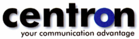 centron your communication advantage Logo (DPMA, 30.11.1999)