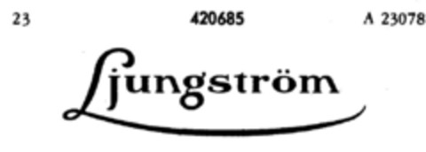 Ljungström Logo (DPMA, 23.12.1929)