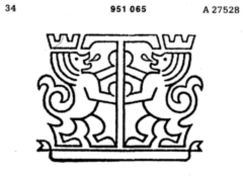 951065 Logo (DPMA, 03.12.1975)