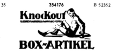 Knockout BOX-ARTIKEL Logo (DPMA, 09.11.1925)