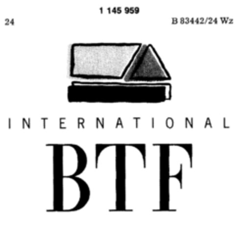 INTERNATIONAL BTF Logo (DPMA, 16.12.1987)