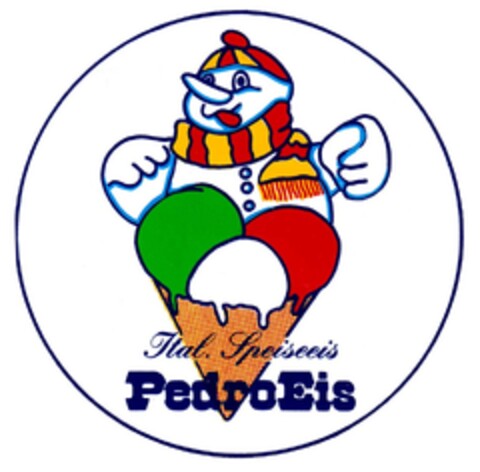 Ital. Speiseeis PedroEis Logo (DPMA, 11/10/1988)