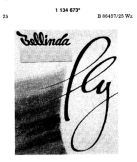 Bellinda fly Logo (DPMA, 01/25/1989)