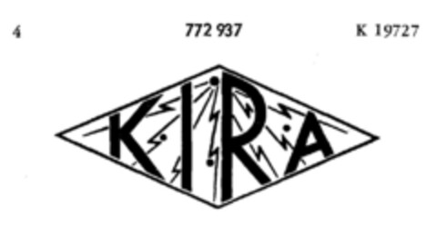 KIRA Logo (DPMA, 16.02.1962)