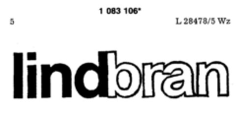 lindbran Logo (DPMA, 09/05/1985)