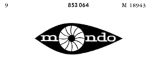 mondo Logo (DPMA, 31.01.1962)