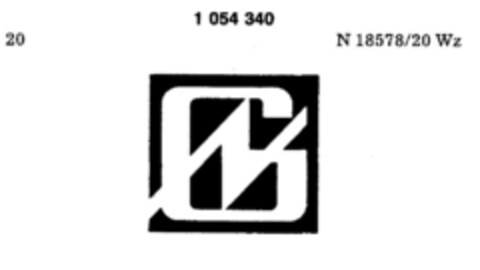 1054340 Logo (DPMA, 04/26/1983)