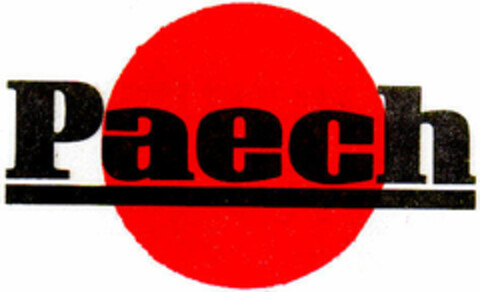 Paech Logo (DPMA, 20.12.1977)