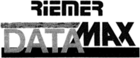 RIEMER DATA MAX Logo (DPMA, 09/13/1990)