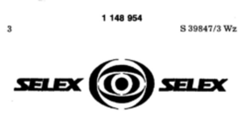 SELEX SELEX Logo (DPMA, 19.01.1984)