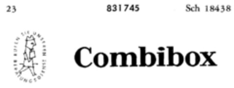 Combibox RUFEN SIE UNSEREN BERATUNGSDIENST Logo (DPMA, 17.12.1965)