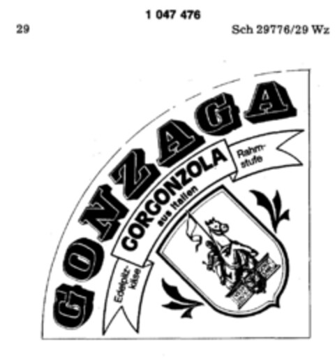 GONZAGA Logo (DPMA, 07.07.1982)