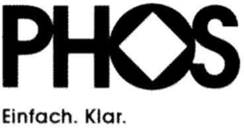 PHOS Einfach. klar. Logo (DPMA, 07.02.1994)