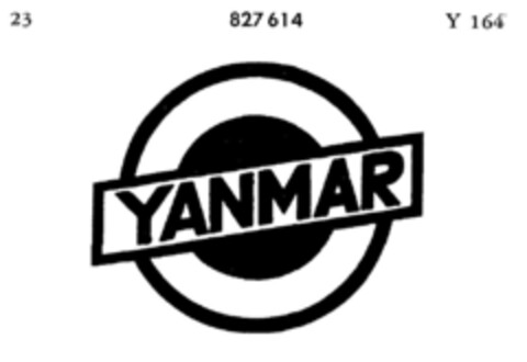 YANMAR Logo (DPMA, 12/29/1965)