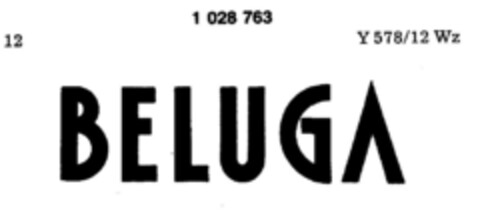 BELUGA Logo (DPMA, 07.04.1981)