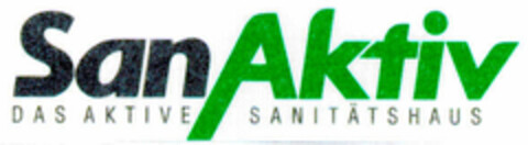 SanAktiv DAS AKTIVE SANITÄTSHAUS Logo (DPMA, 07/14/2000)