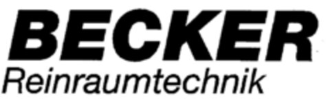 BECKER Reinraumtechnik Logo (DPMA, 24.01.2001)