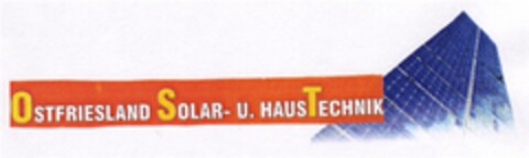 OSTFRIESLAND SOLAR- UND HAUSTECHNIK Logo (DPMA, 12/24/2008)