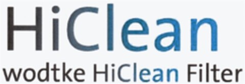 HiClean wodtke HiClean Filter Logo (DPMA, 29.01.2009)