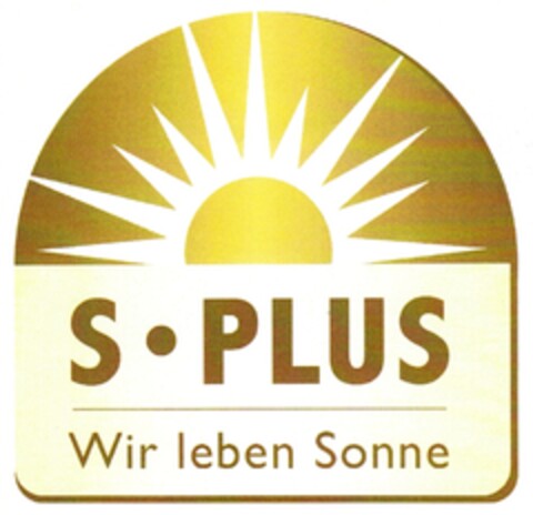 S·PLUS Wir leben Sonne Logo (DPMA, 09/24/2010)