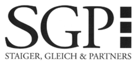 SGP STAIGER, GLEICH & PARTNERS Logo (DPMA, 05.07.2011)