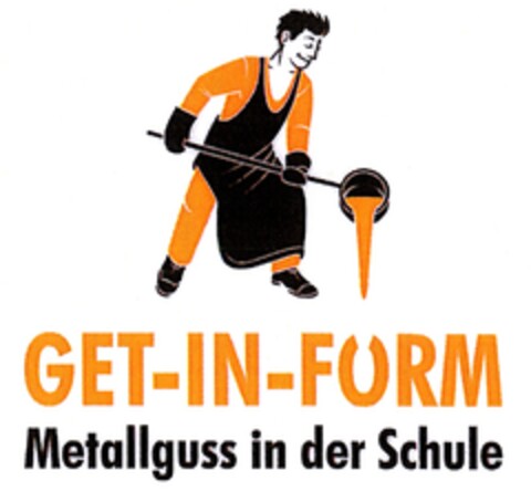 GET-IN-FORM Metallguss in der Schule Logo (DPMA, 10/24/2011)